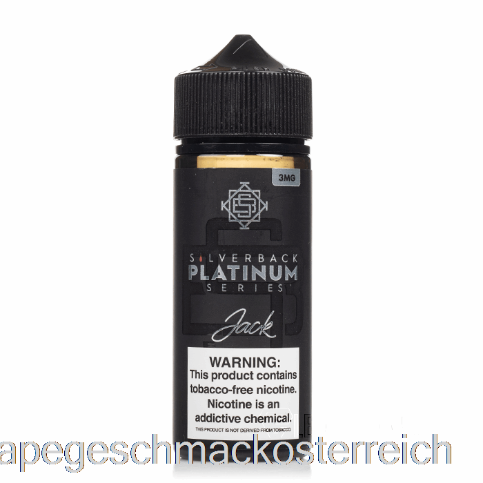 Jack - Silverback Platinum Series - 120ml 6mg Vape-Geschmack